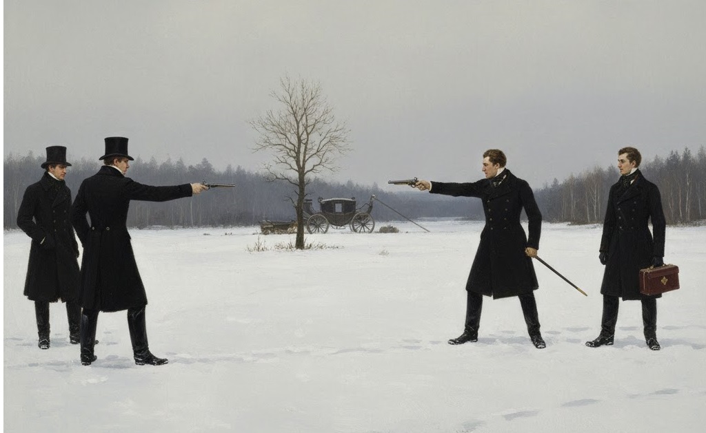 Дуэль Пушкина и Дантеса Дуэль Пушкина и Дантеса